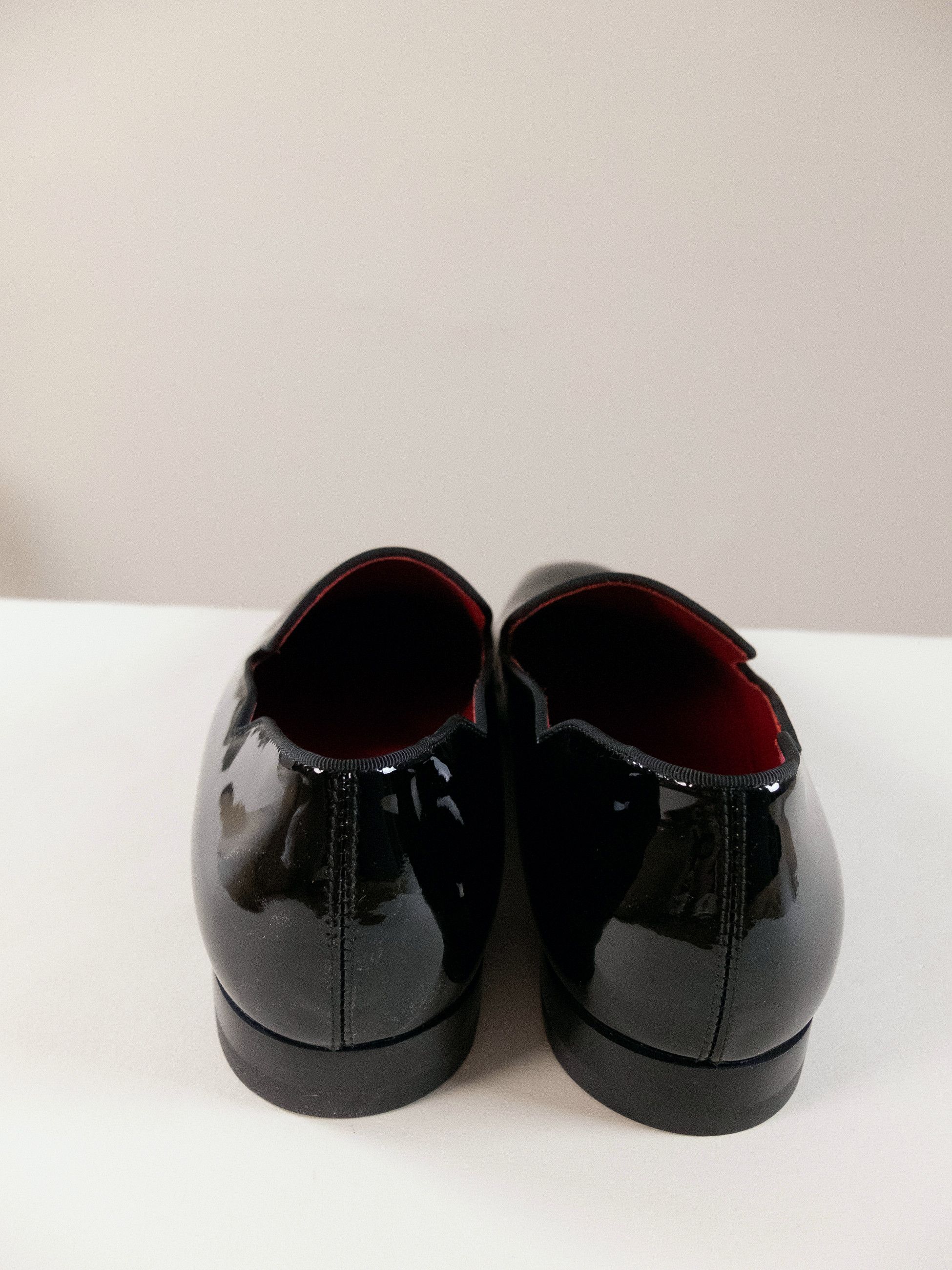 Christian Louboutin CHRISTIAN LOUBOUTIN Dandy Chick black patent leather shoes Size US 11.5 / EU 44-45 - 9 Thumbnail