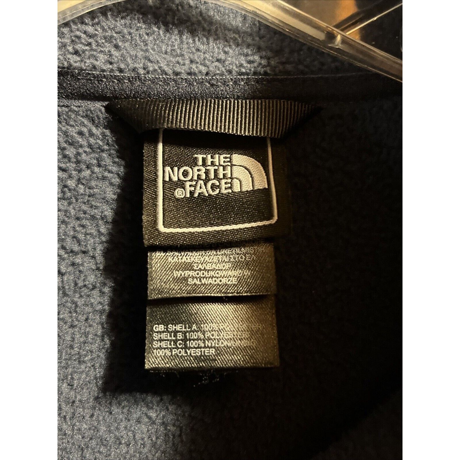 The North Face The North Face Men’s XL Blue LS Zip Polyester Fleece Jacket Size US XL / EU 56 / 4 - 3 Thumbnail