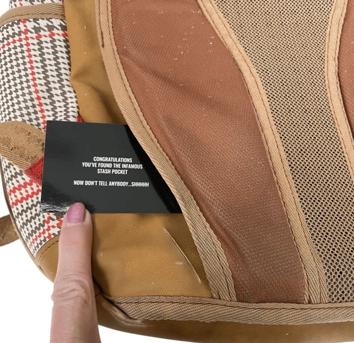 Sprayground Sprayground Turbo 500 DLXV plaid limited ed backpack tan Size ONE SIZE - 6 Thumbnail