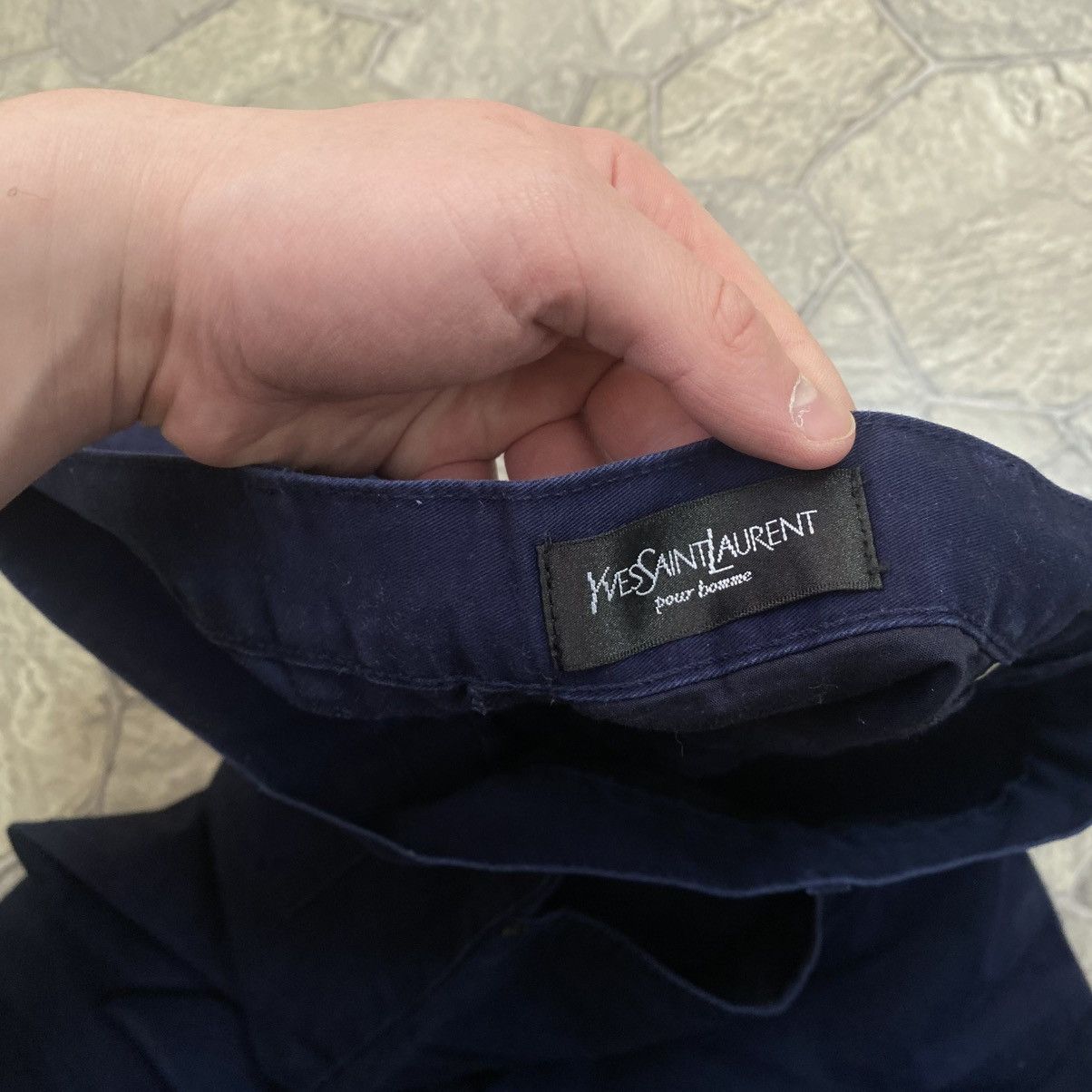 Yves Saint Laurent Vintage Yves Saint Laurent Baggy Jeans YSL Embroidered Logo Size US 36 / EU 52 - 11 Thumbnail