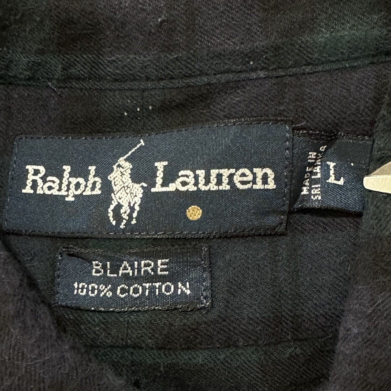 Ralph Lauren Ralph Lauren Blaire Large Loose Fit Button Down Dress Shirt Size US L / EU 52-54 / 3 - 3 Thumbnail