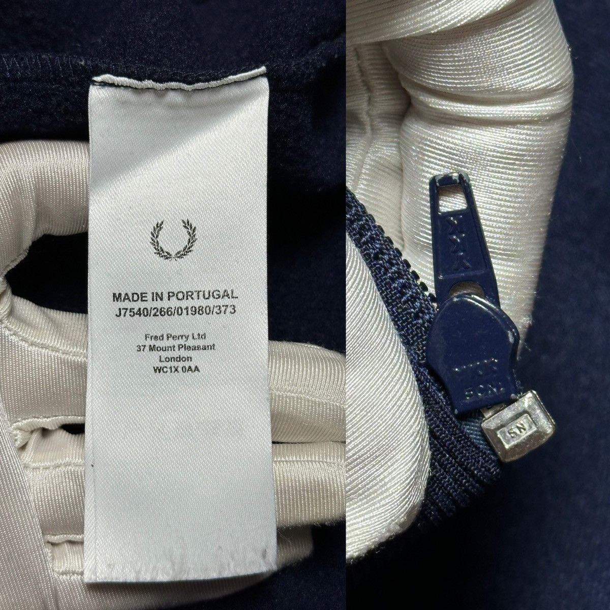 Fred Perry Vintage Fred Perry Zip Track Jacket Size US M / EU 48-50 / 2 - 11 Thumbnail