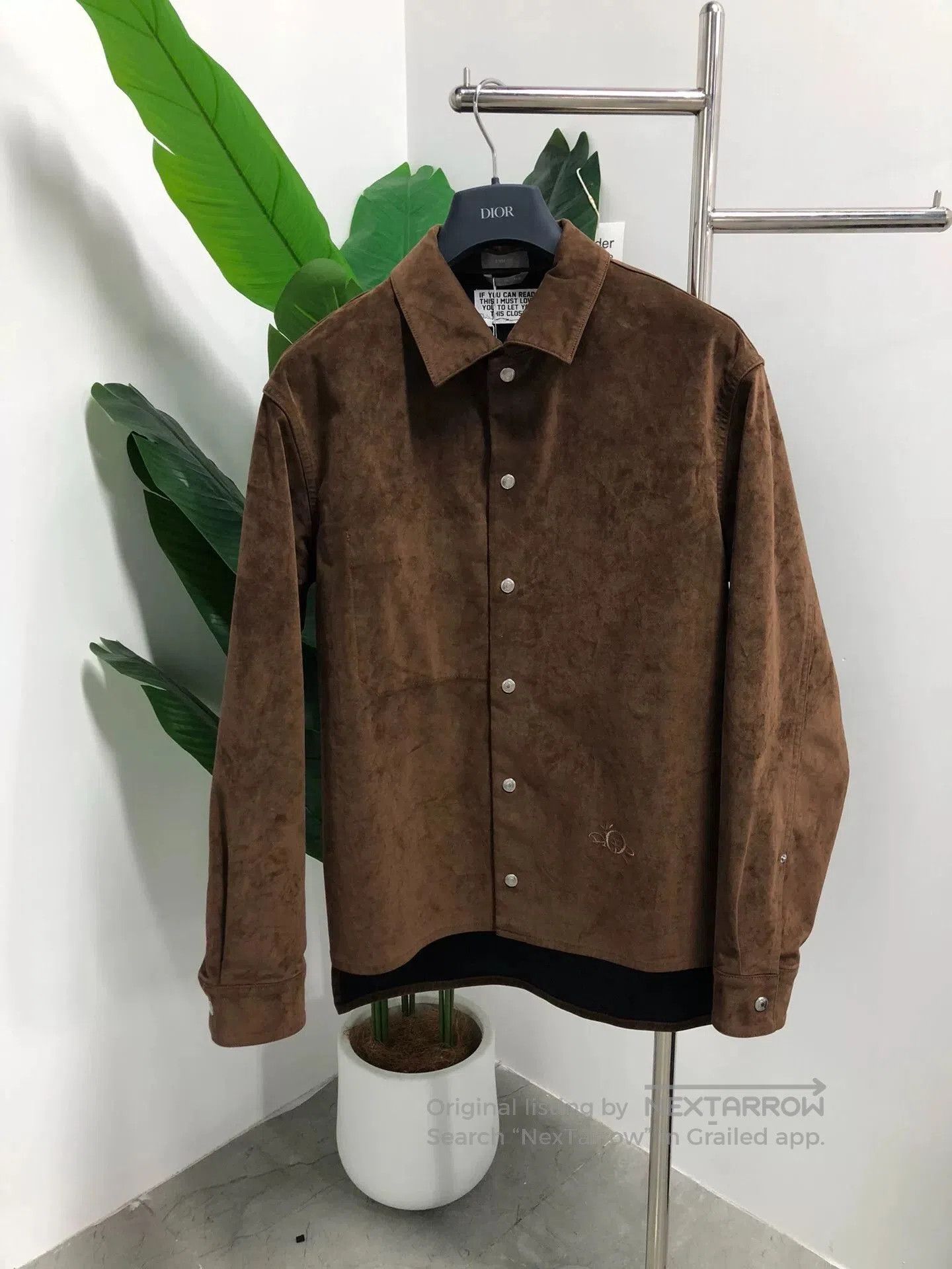 travis scott x dior long sleeve shirt.
