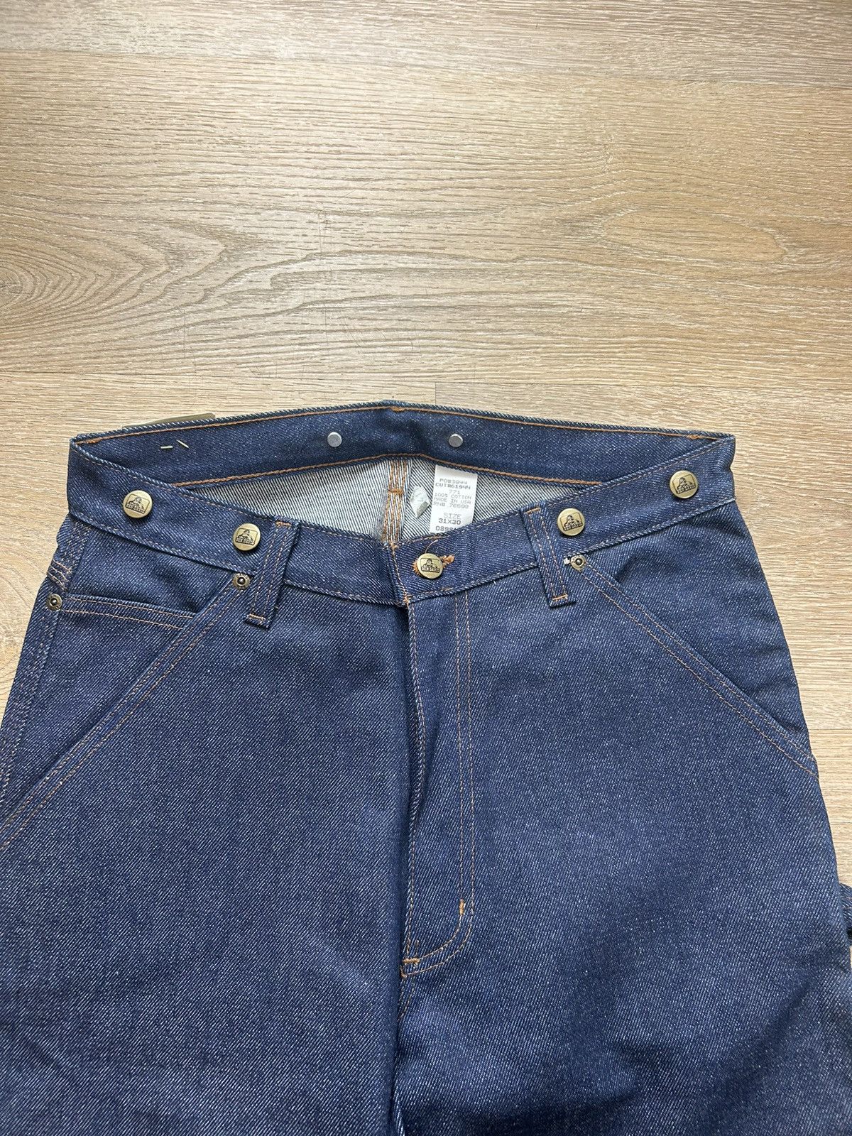 Ben Davis × Vintage Vintage Ben Davis Rare Logger Jeans Size US 31 - 5 Thumbnail