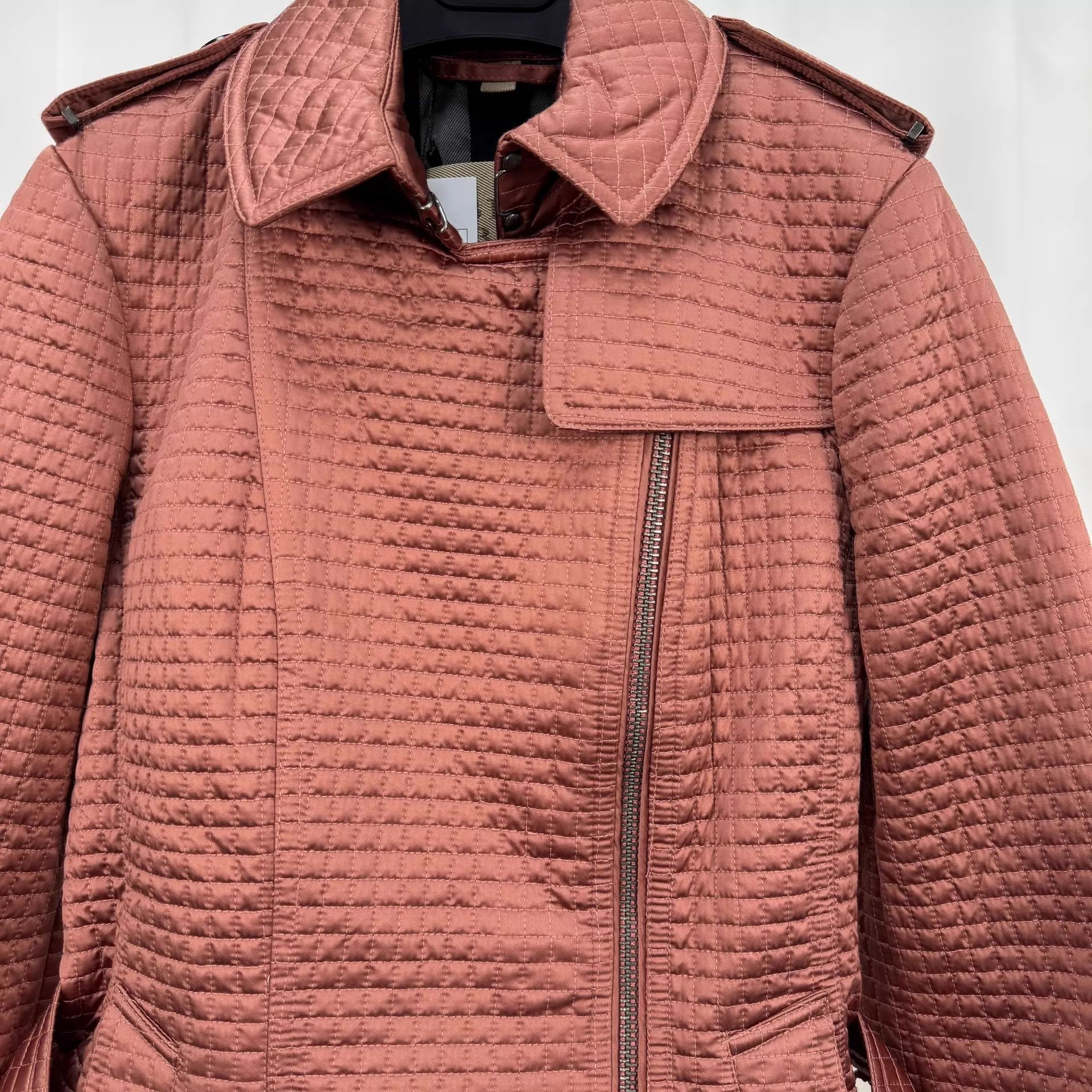 Burberry Burberry check-lined light cotton jacket UK6 99 new Size XS / US 0-2 / IT 36-38 - 3 Thumbnail