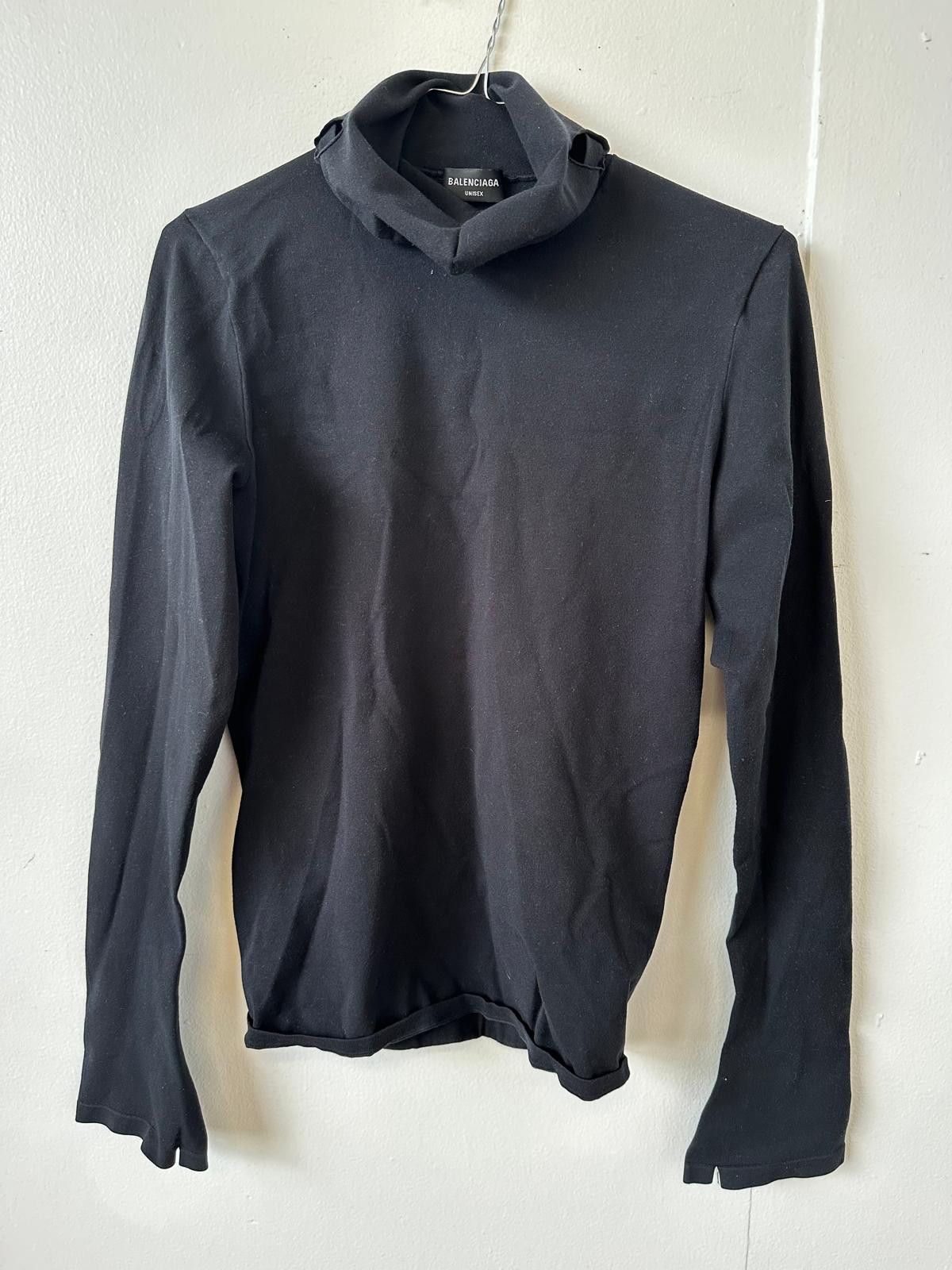 Balenciaga Balenciaga Turtleneck with Mask Size US M / EU 48-50 / 2 - 1 Thumbnail