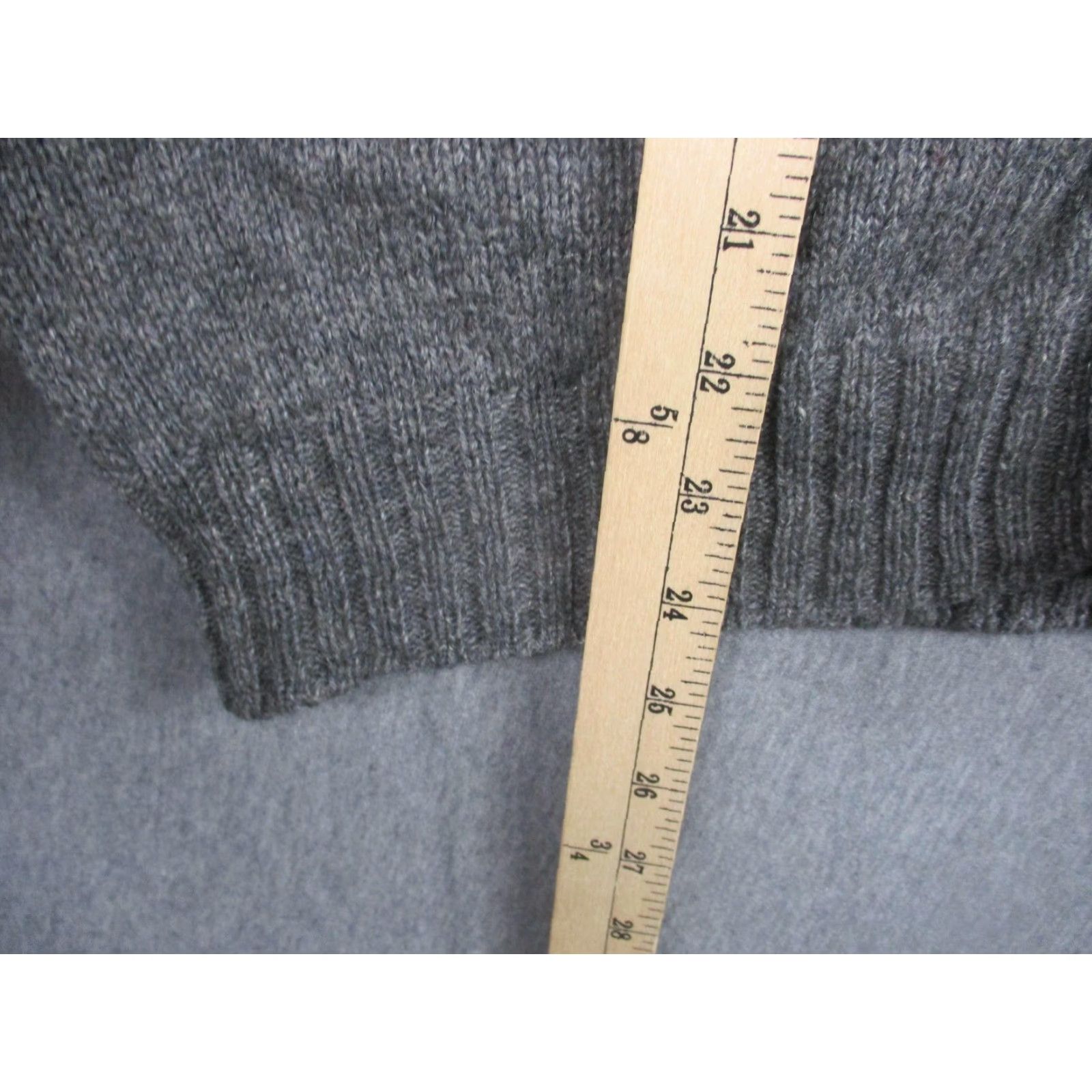 McGregor McGregor Sweater Vest Mens L Gray Shetland Wool Button Front V Neck Classic Size US L / EU 52-54 / 3 - 3 Thumbnail