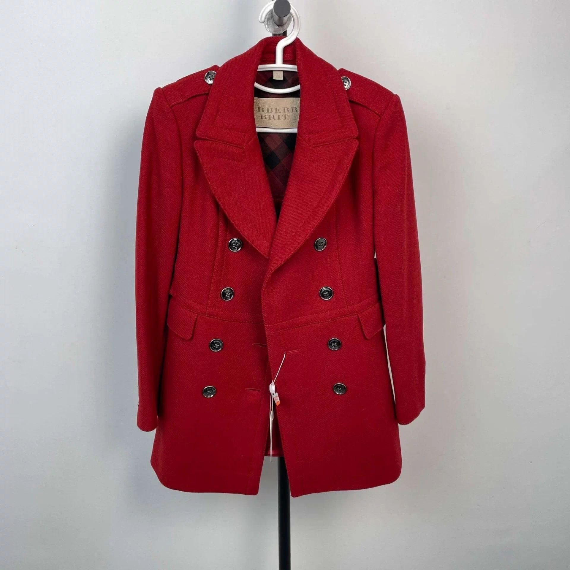 Burberry Burberry Red Trench Coat 38 Size XS / US 0-2 / IT 36-38 - 1 Thumbnail