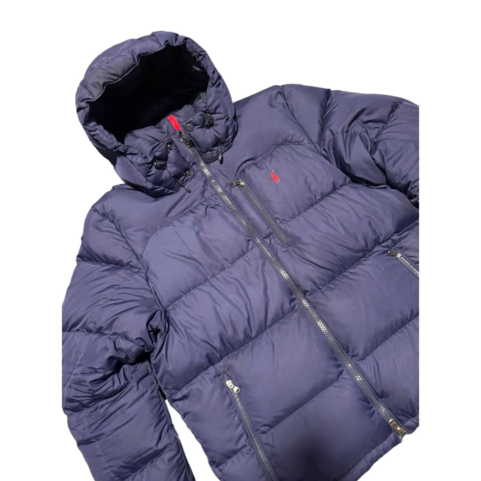 Ralph Lauren Polo Ralph Lauren Goose Down Jacket Puffer Coat Blue Size Large Men Regular Zip Off Hood 700 Fill Power Fall Winter Size US L / EU 52-54 / 3 - 3 Thumbnail