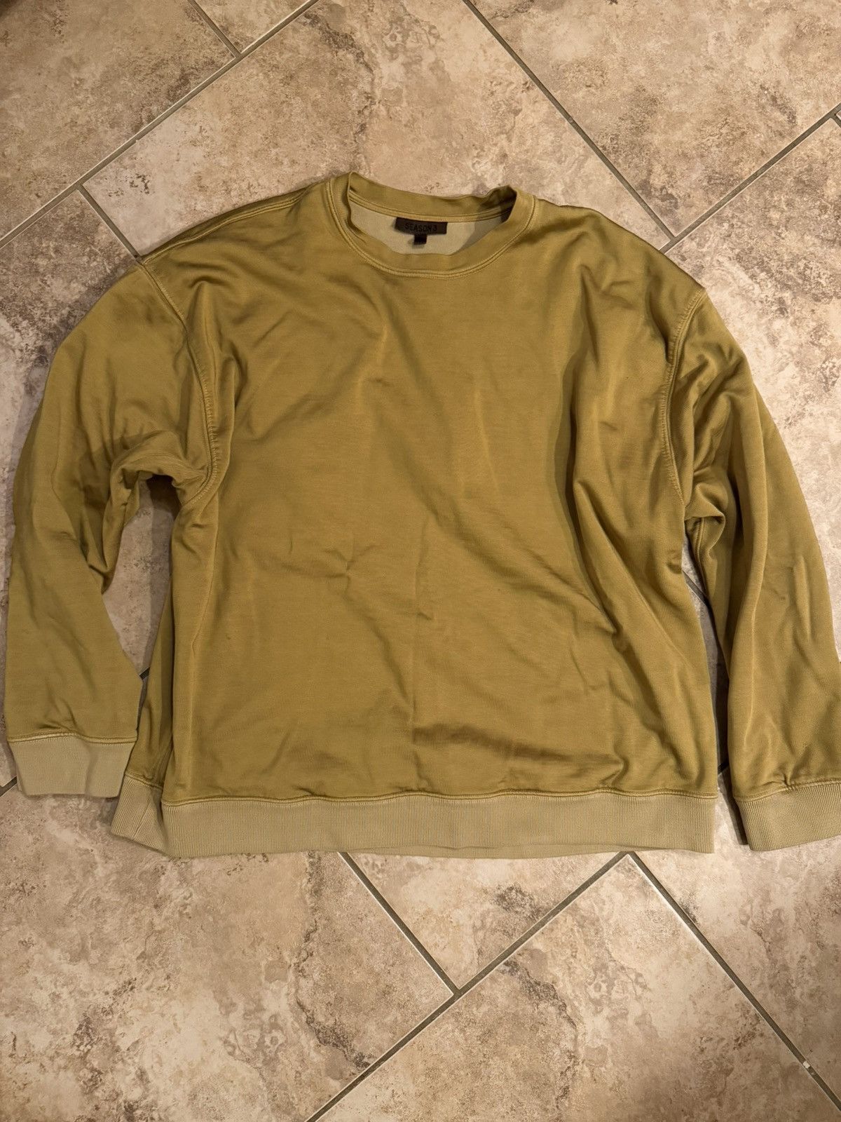 Yeezy Season 3 Crewneck Oversized Sweatshirt Medium