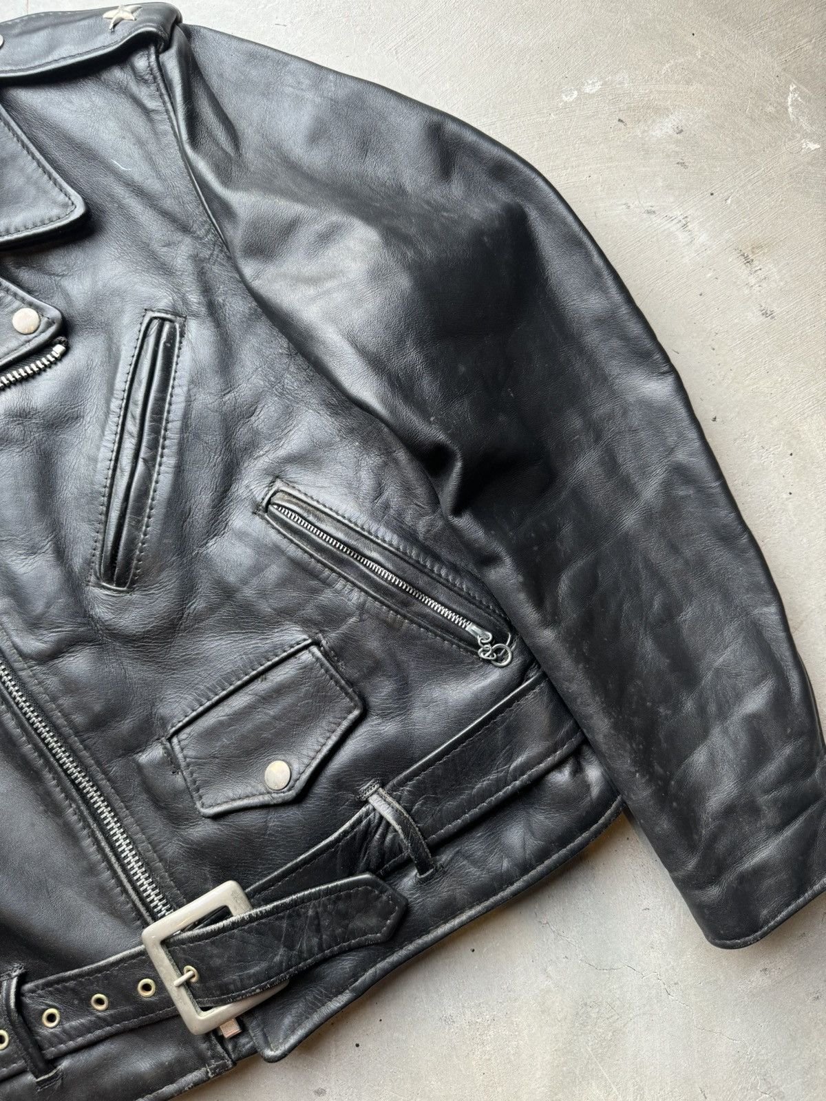Schott Schoot Perfecto Biker leather jacket Size US S / EU 44-46 / 1 - 4 Thumbnail
