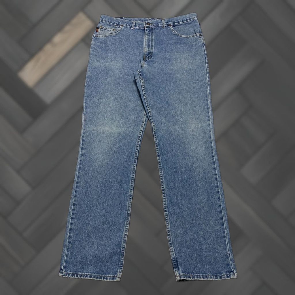 Vintage VINTAGE H.I.S Jeans Men’s 38×34 Blue Straight 5-Pocket Denim Cotton Logo 90s Mens Size US 38 / EU 54 - 1 Thumbnail