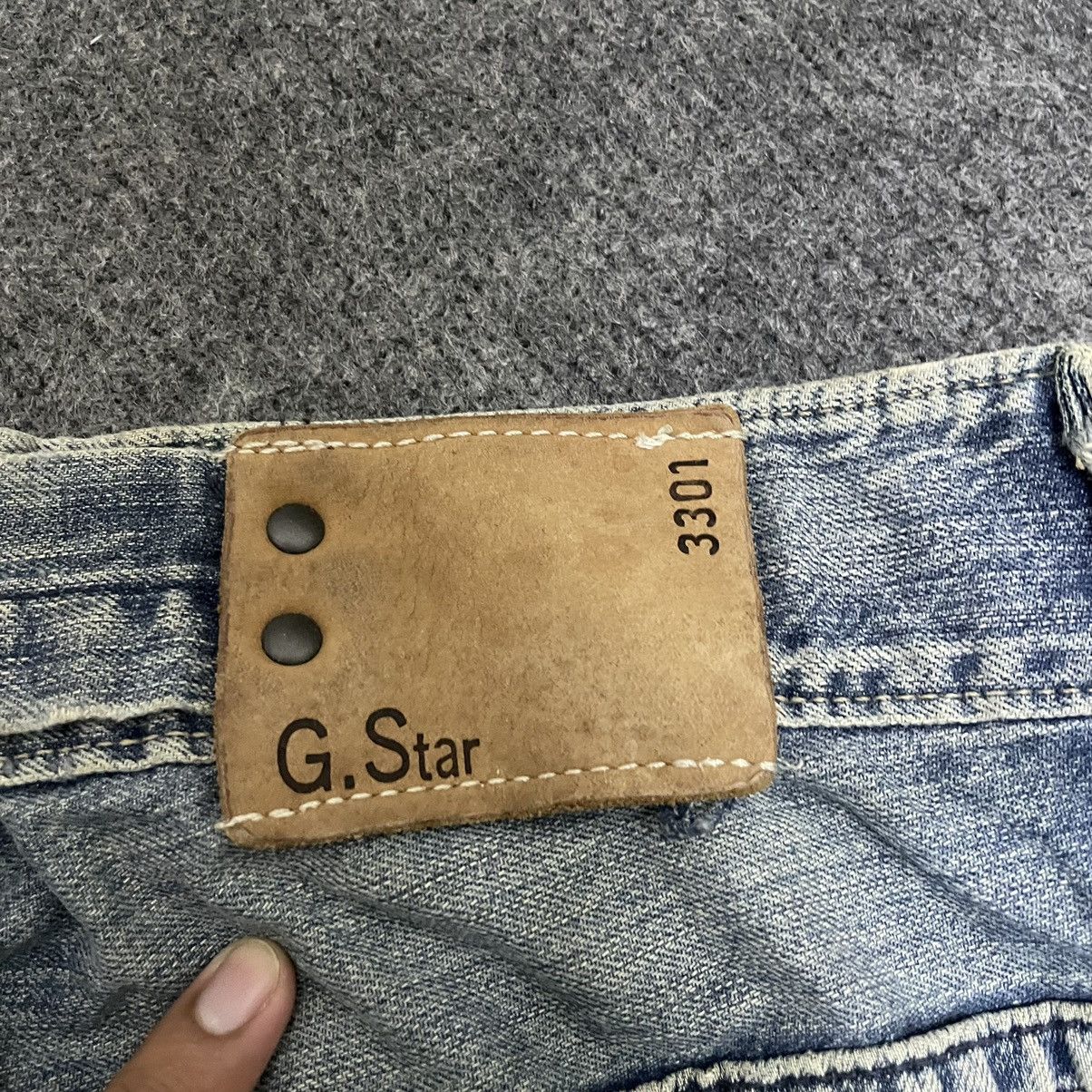 G-Star G Star Raw Baggy Jeans Jnco Southpole Y2K Style Size US 32 / EU 48 - 9 Thumbnail
