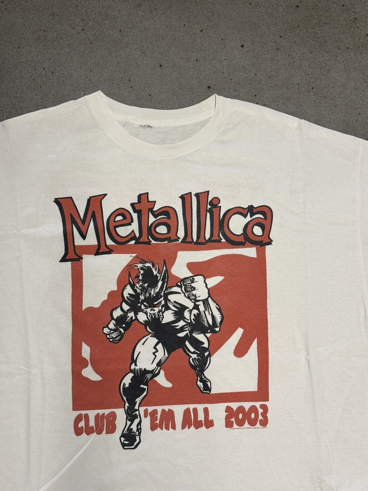 Metallica 2003 METALLICA ‘CUB EM ALL’ T-SHIRT Size US XL / EU 56 / 4 - 3 Thumbnail