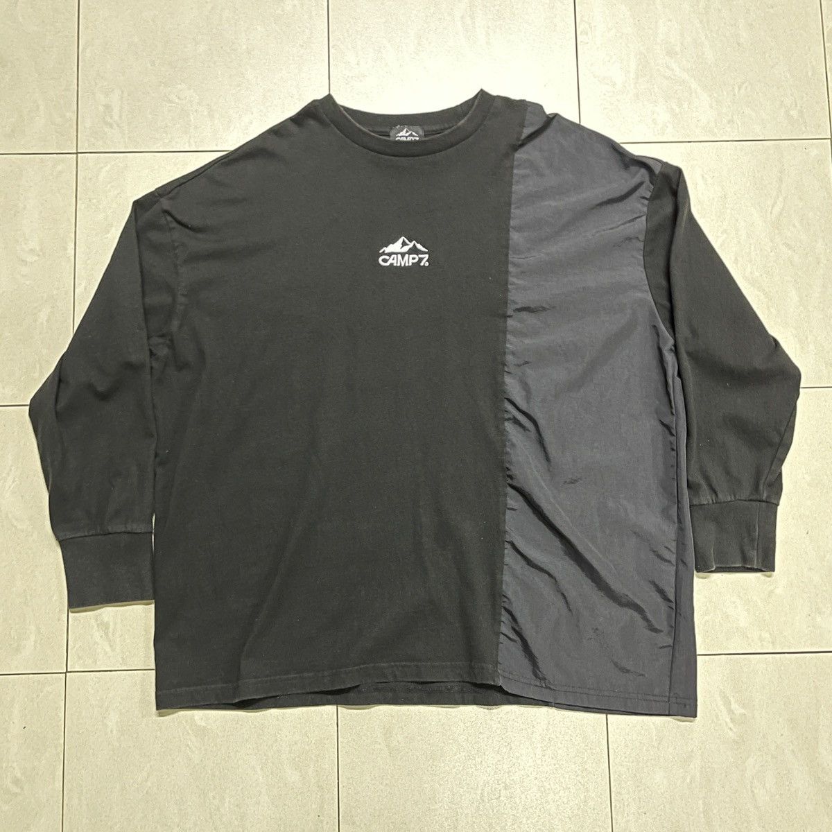Camp High × Vintage Camp7 Outdoor Reworked Longsleeve T Shirt Size US L / EU 52-54 / 3 - 2 Thumbnail