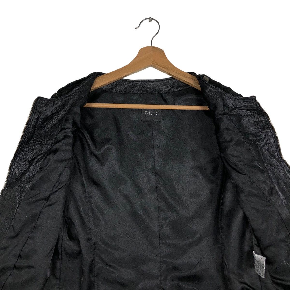Japanese Brand 📌Vintage Cropped Leather Jacket Rule Issey Miyake Size US L / EU 52-54 / 3 - 15 Thumbnail