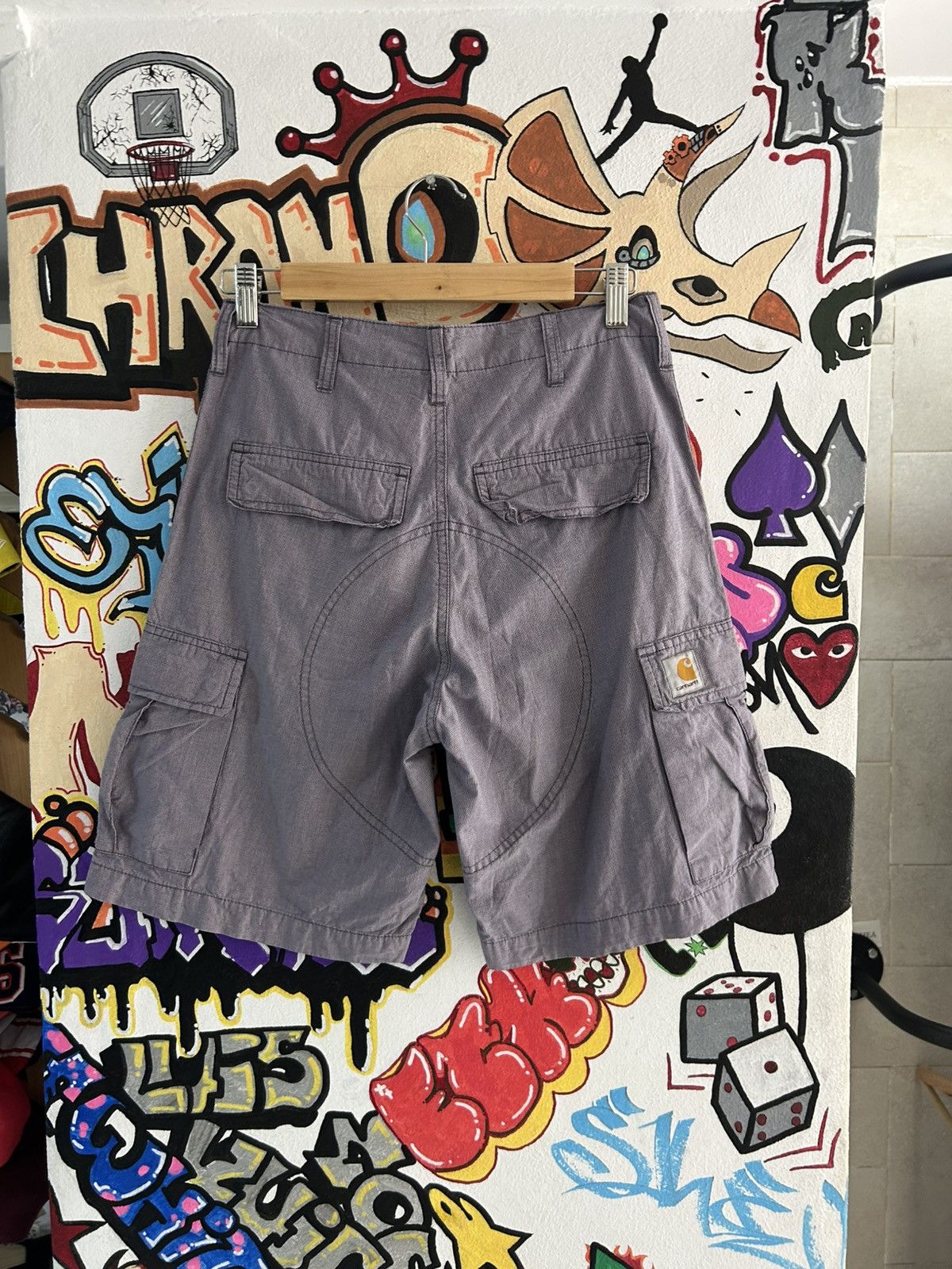 Carhartt Carhartt Striped Cargo Shorts Size US 28 / EU 44 - 1 Thumbnail