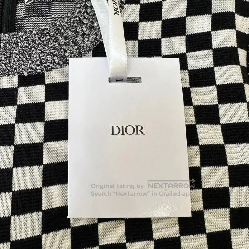 Thom Browne Thom Browne Black Checkered Bodycon Dress . Size S / US 4 / IT 40 - 7 Thumbnail