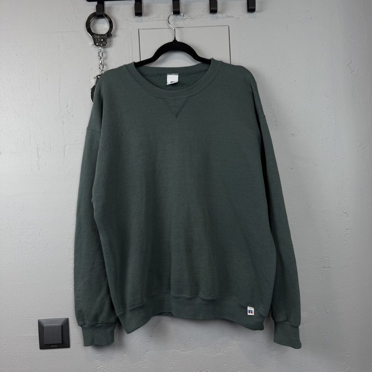 Russell Athletic Vintage Distressed 90’s Russel Athletic Sweatshirt Size US L / EU 52-54 / 3 - 1 Thumbnail