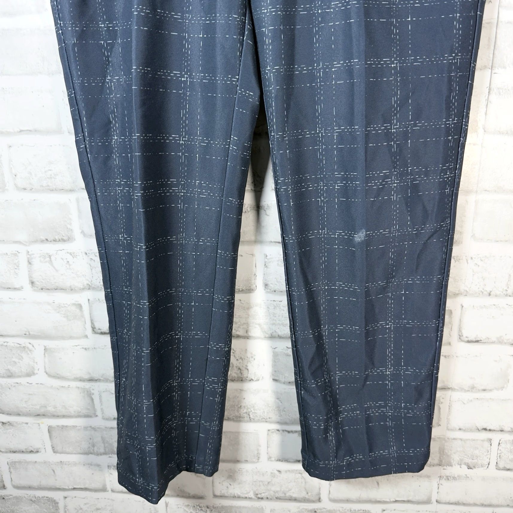 Adidas Adidas Blue Polyester Athletic Stretchy Pants Womens M Track Pants Activewear Athletic Comfort Regular Fit Size 32" / US 10 / IT 46 - 3 Thumbnail