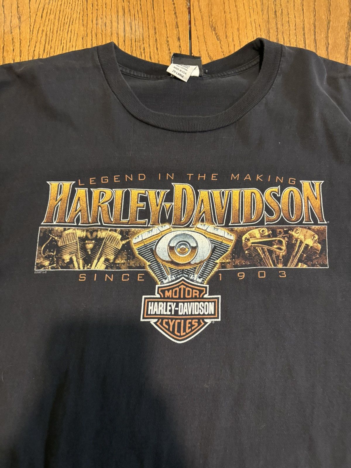 Harley Davidson 2007 HD Chandler Az Tee Size US XXL / EU 58 / 5 - 1 Thumbnail