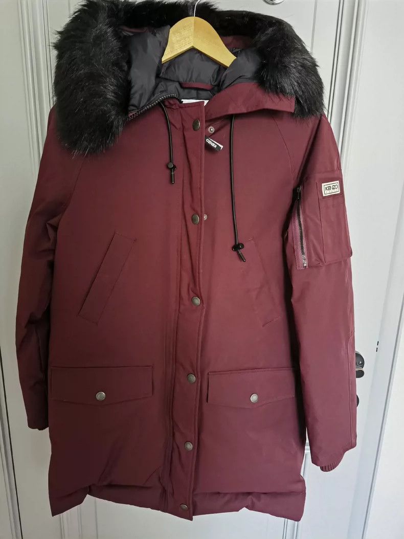 Canada Goose KENZO Burgundy XS Down Parka Size US XS / EU 42 / 0 - 1 Thumbnail