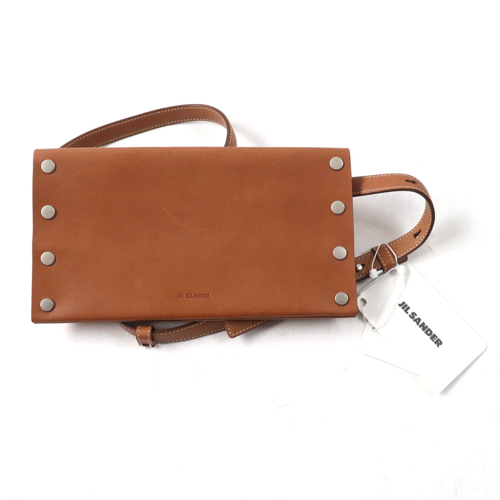 Jil Sander Jil Sander Jil Sander JSMU840162 Rivet wallet belt Leather Waist bag Leather Other JSMU840162 DUTY FREE for USA Size ONE SIZE - 1 Thumbnail