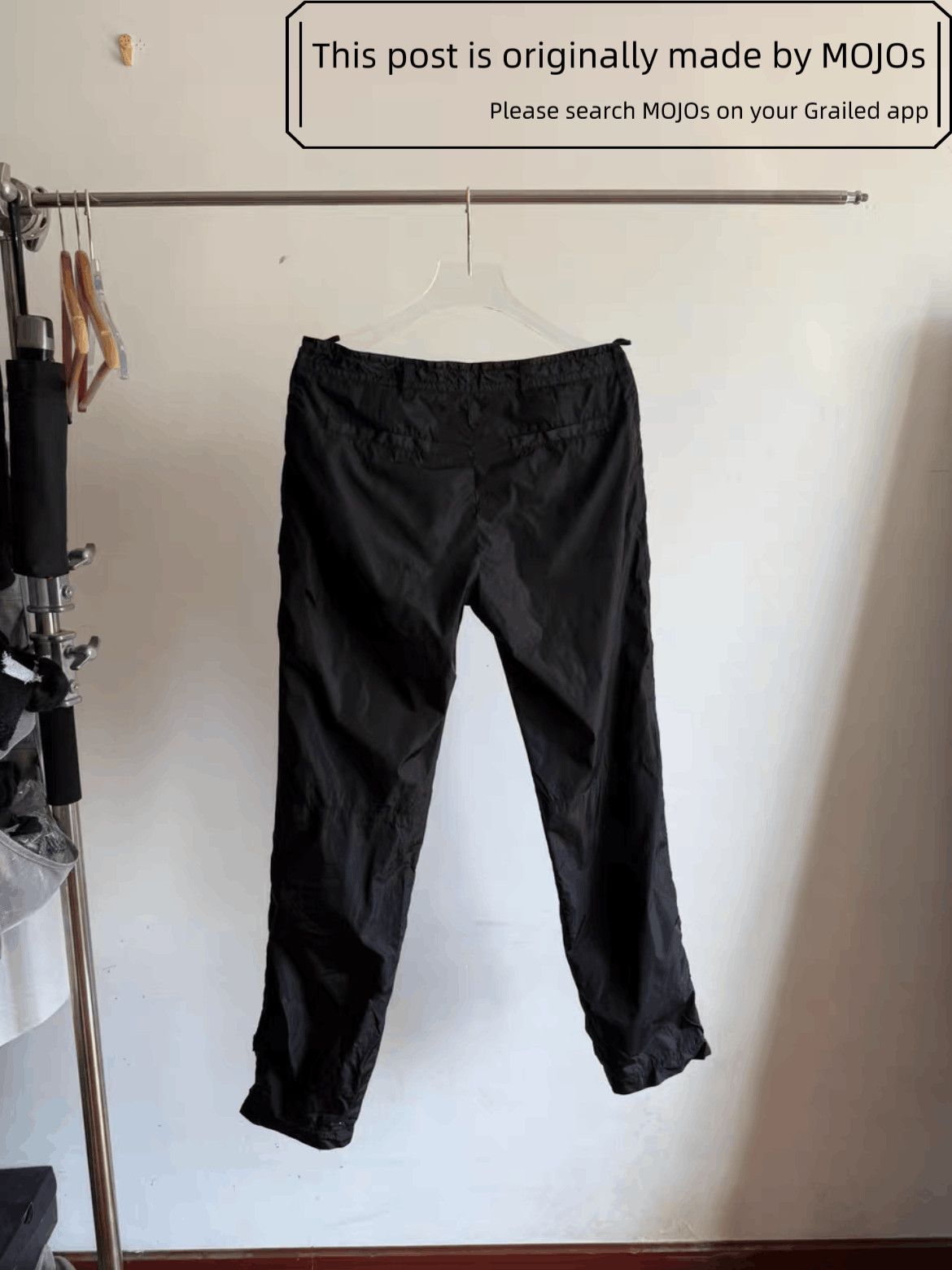 Prada Sz 46 Prada Red Label Nylon Sweatpants Size US 30 / EU 46 - 2 Thumbnail