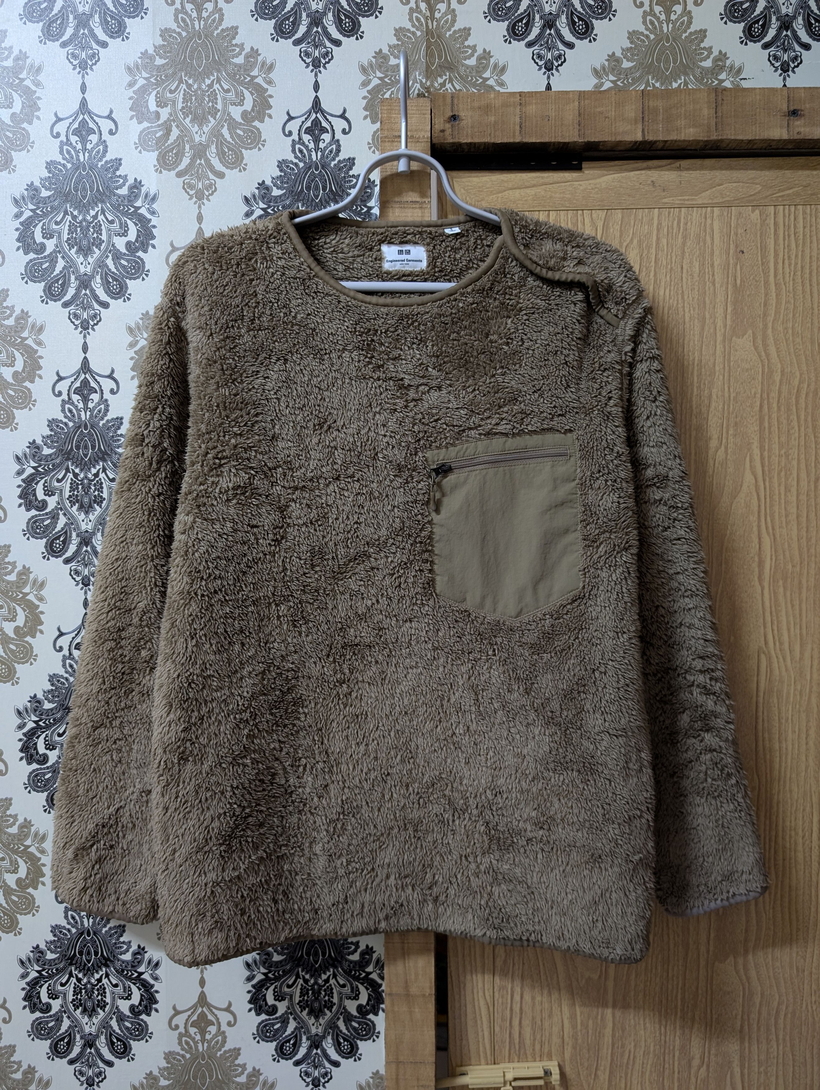 Engineered Garments × Uniqlo Uniqlo x Engineered Graments Fleece Combination Jacket Size US S / EU 44-46 / 1 - 2 Thumbnail