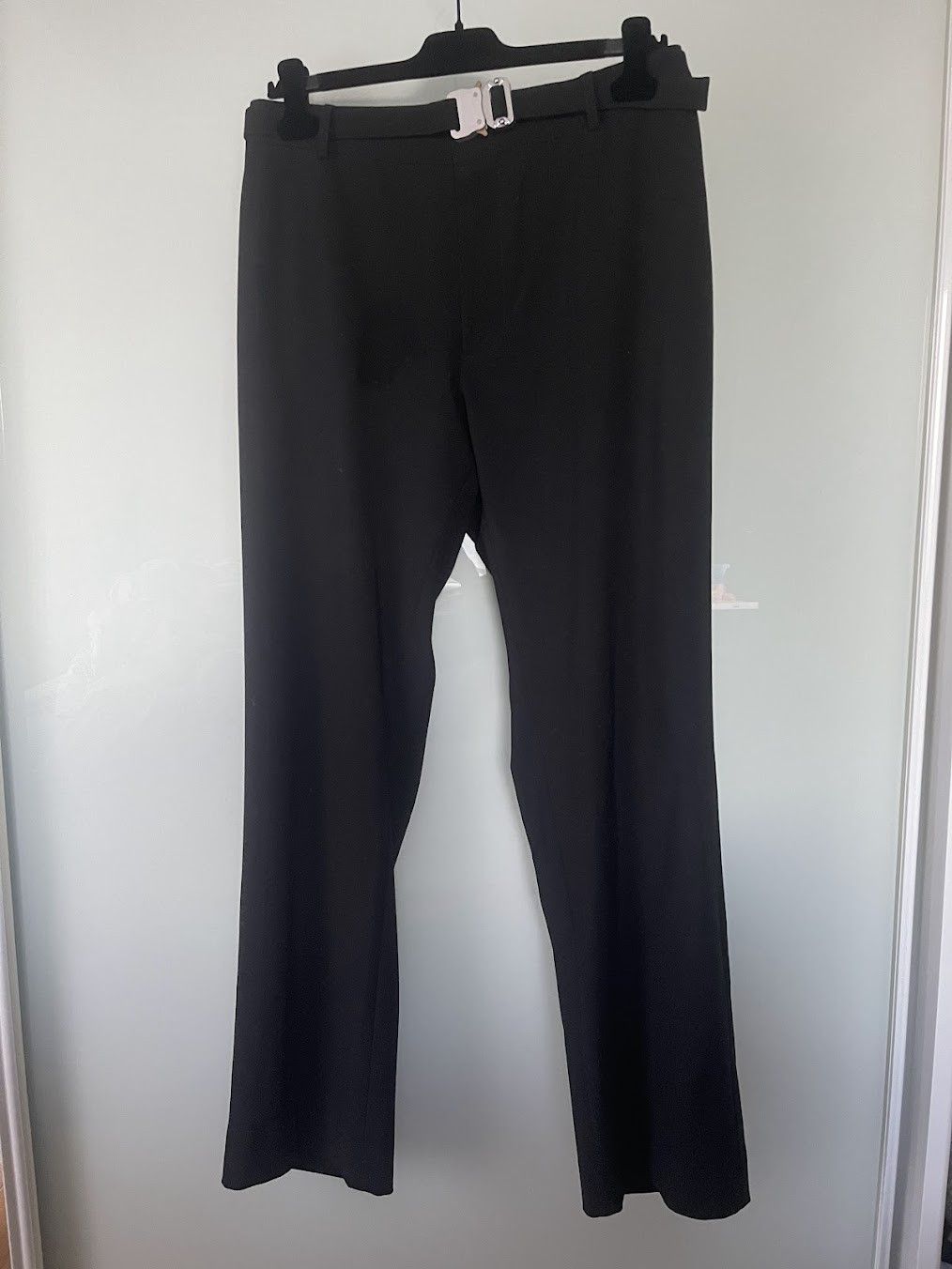 1017 ALYX 9SM 1017 ALYX 9SM Black Metal Buckle Suit Trousers Size US 34 / EU 50 - 2 Thumbnail