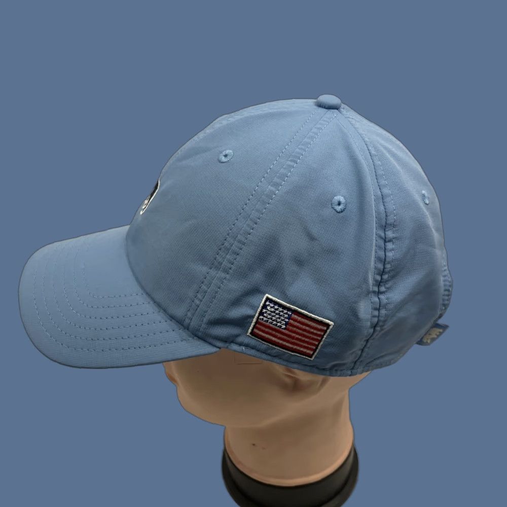 J Brand The Normal Brand Dads Cap Baseball Hat Men One Size Blue Embroidered Bear Adjustable Lightweight Breathable Canvas Cap Size ONE SIZE - 1 Thumbnail