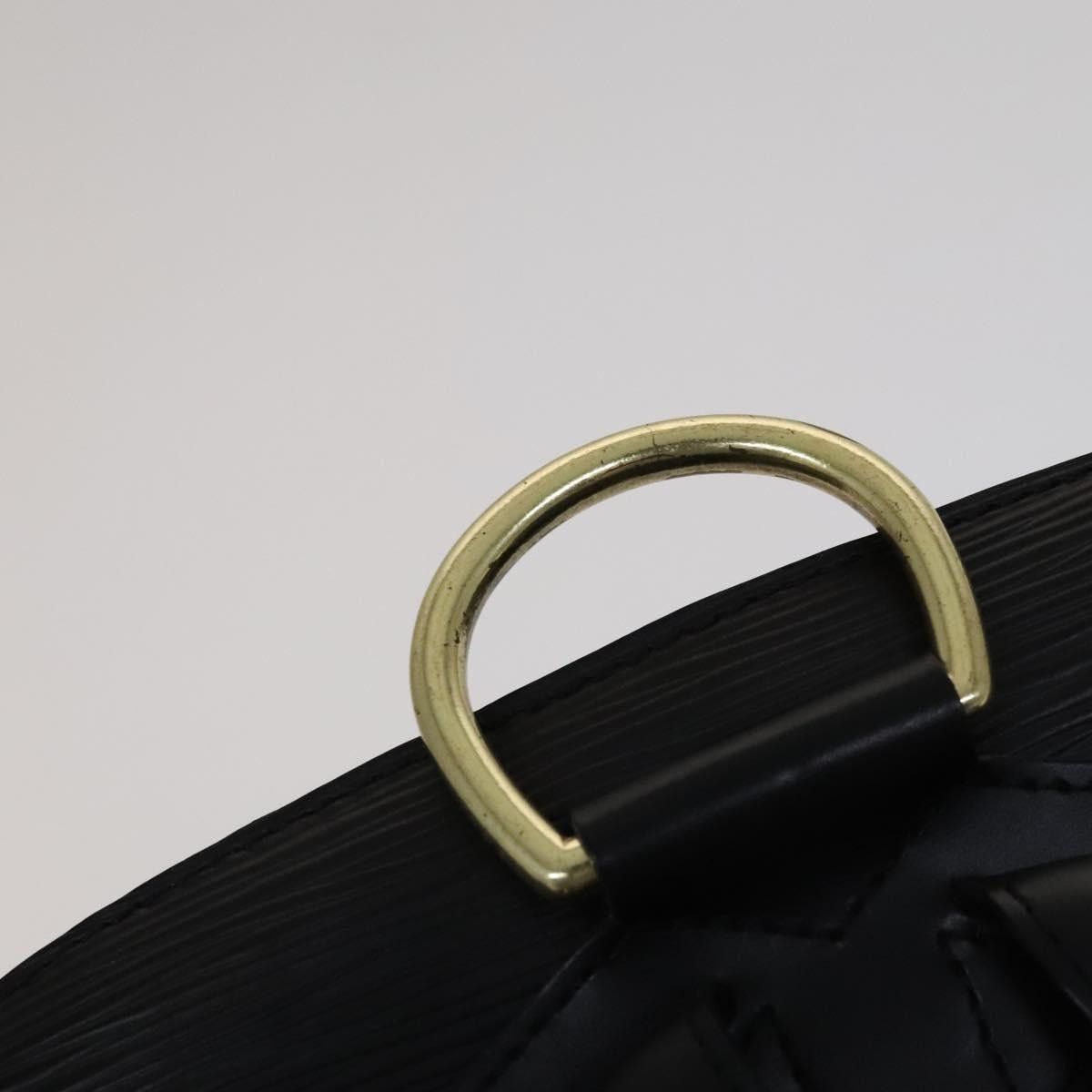 LOUIS VUITTON Epi Coblanc Shoulder Bag Black M52292