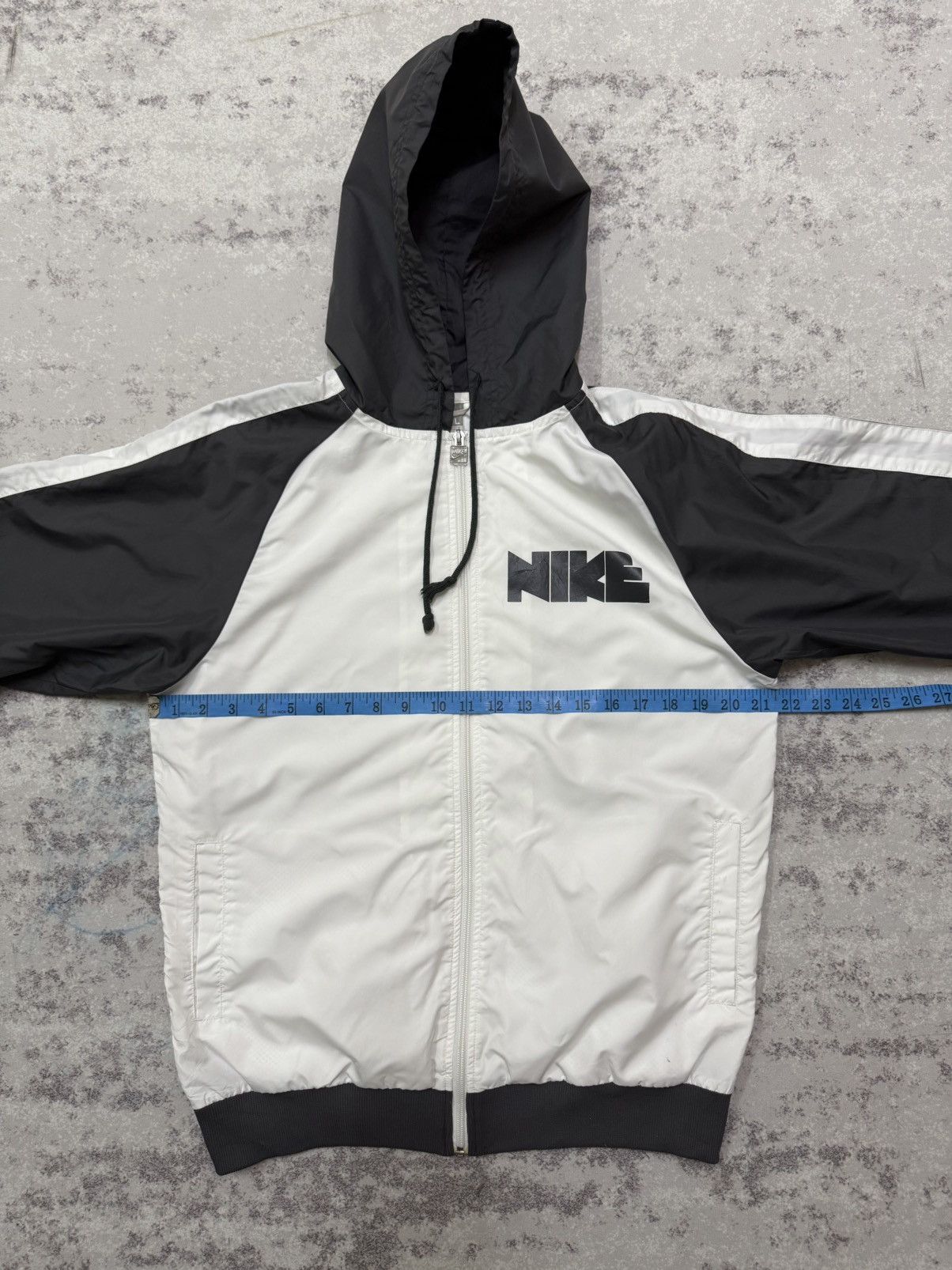 Nike VINTAGE Y2K NIKE BLOCK WINDBREAKER JACKET HODIE BOMBER STYLE Size US S / EU 44-46 / 1 - 14 Thumbnail