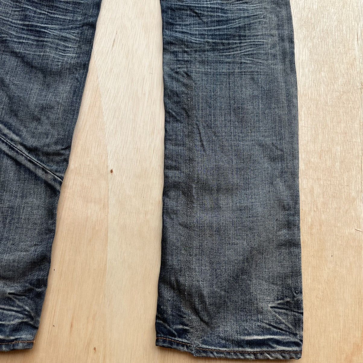 If Six Was Nine URBAN CRAFT JAPANESE BRAND DENIM DISTRESSED SLIM FIT Size US 31 - 8 Thumbnail