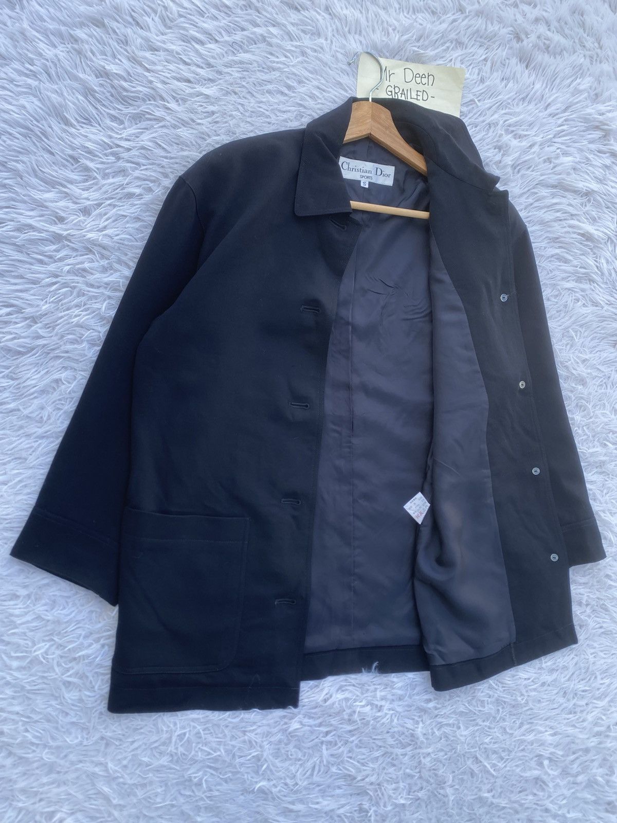 Christian Dior Monsieur Rare Vintage Christian Dior 3/4 Sleeve Blazer/ Jacket Size 36S - 7 Thumbnail