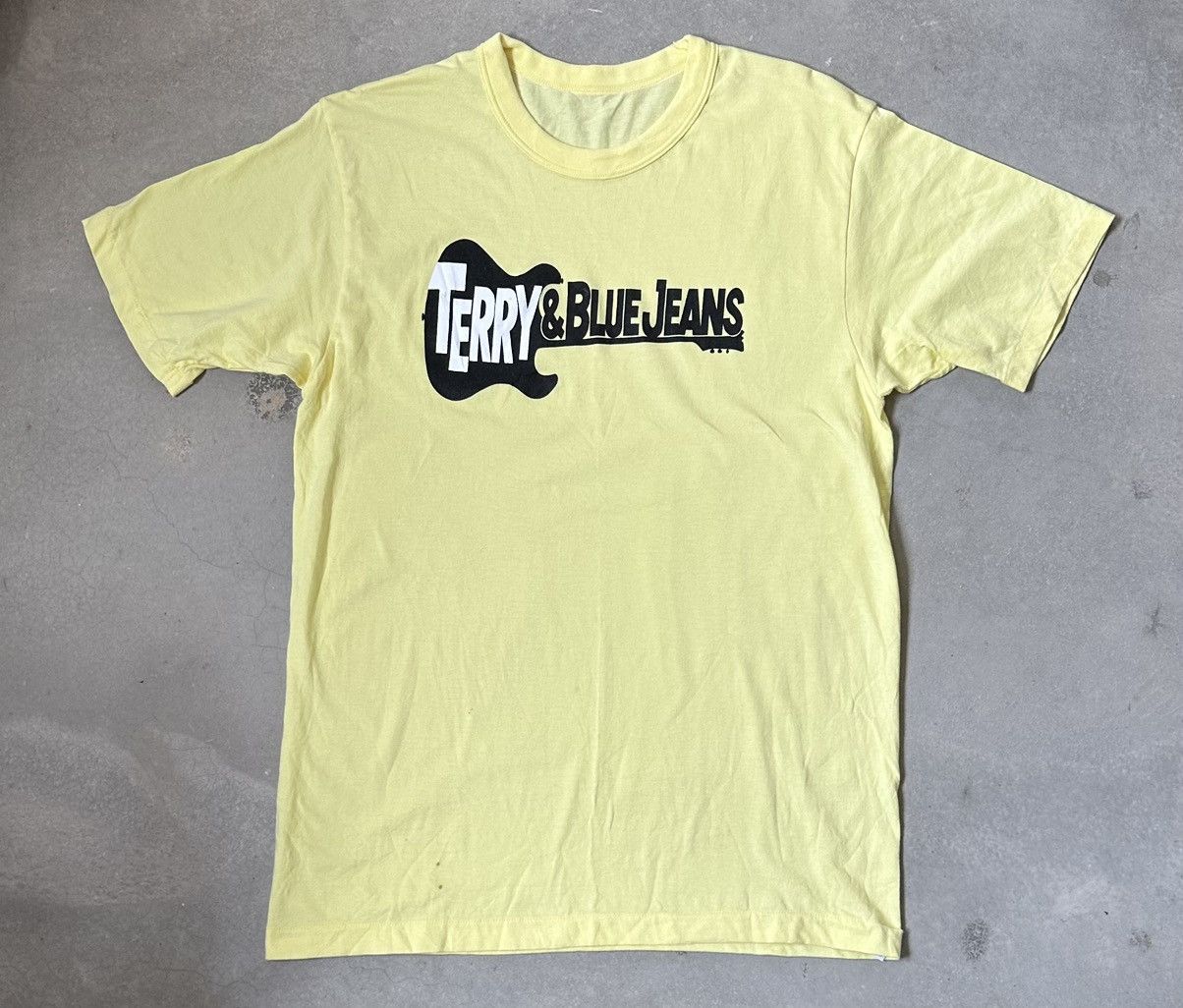 Vintage VINTAGE TERRY & BLUE JEANS BAND TEE Size US M / EU 48-50 / 2 - 1 Thumbnail