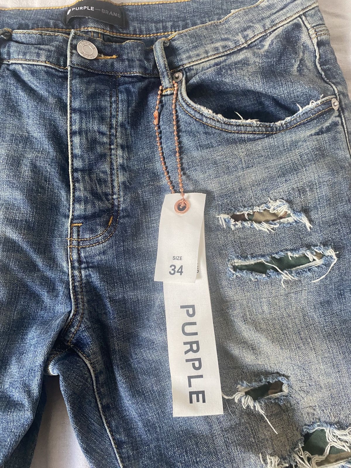Purple Brand Purple brand jeans Size US 34 / EU 50 - 2 Thumbnail