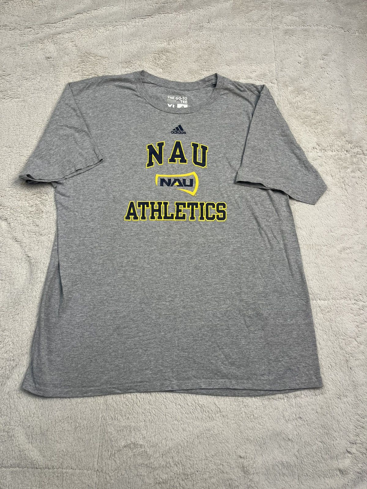 Adidas Adidas NCAA NAU Northern Arizona Lumberjack University Shirt Size US XL / EU 56 / 4 - 1 Thumbnail