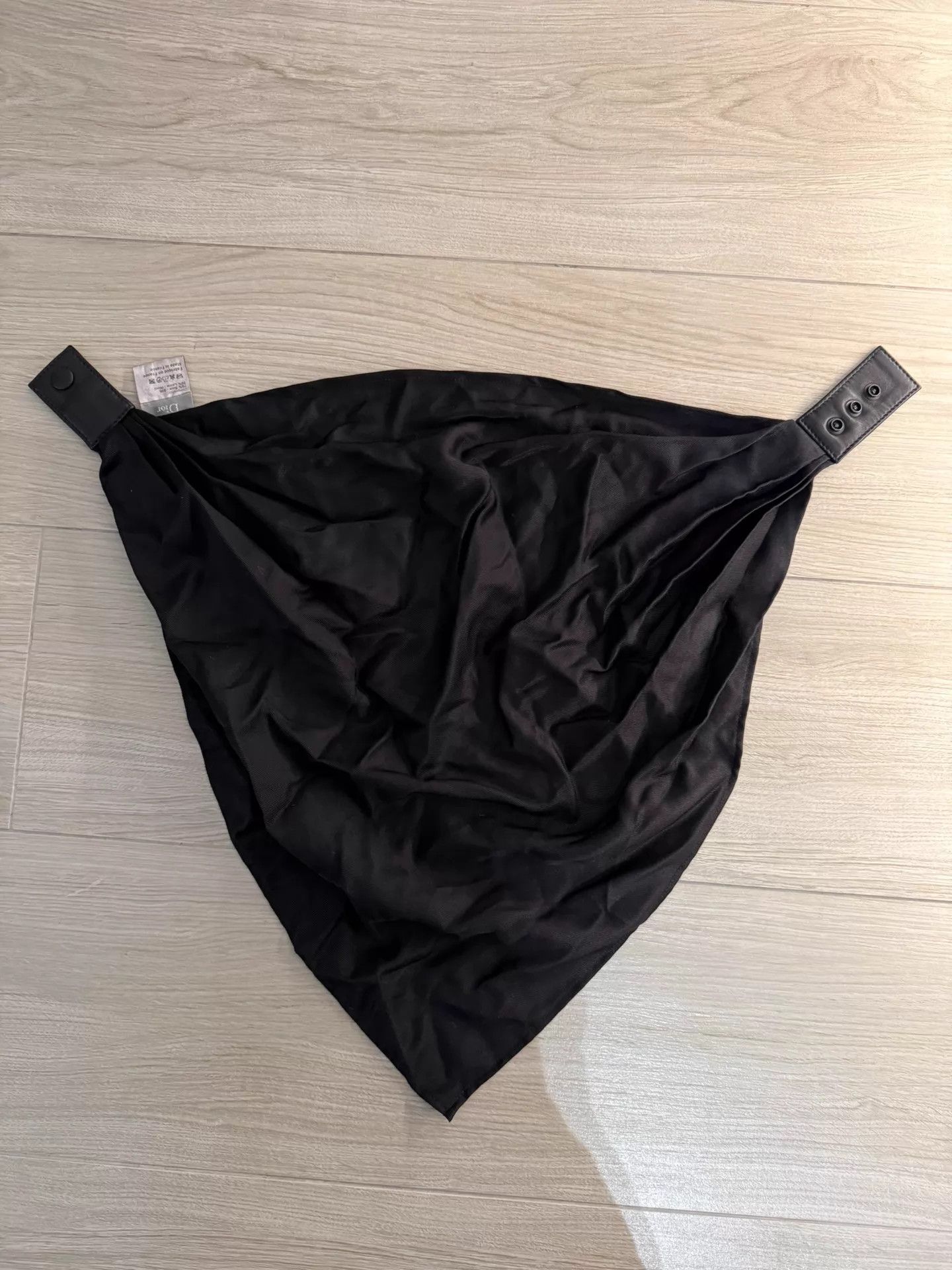 Dior × Hedi Slimane Dior Homme SS05 Cross Patterned Scarf by Hedi