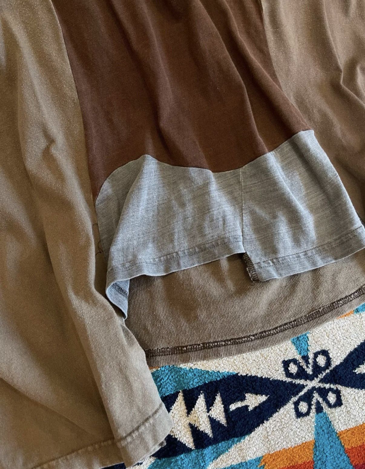 Kapital Kapital Old Cloth Patchwork Remake T-Shirt Size US L / EU 52-54 / 3 - 4 Thumbnail