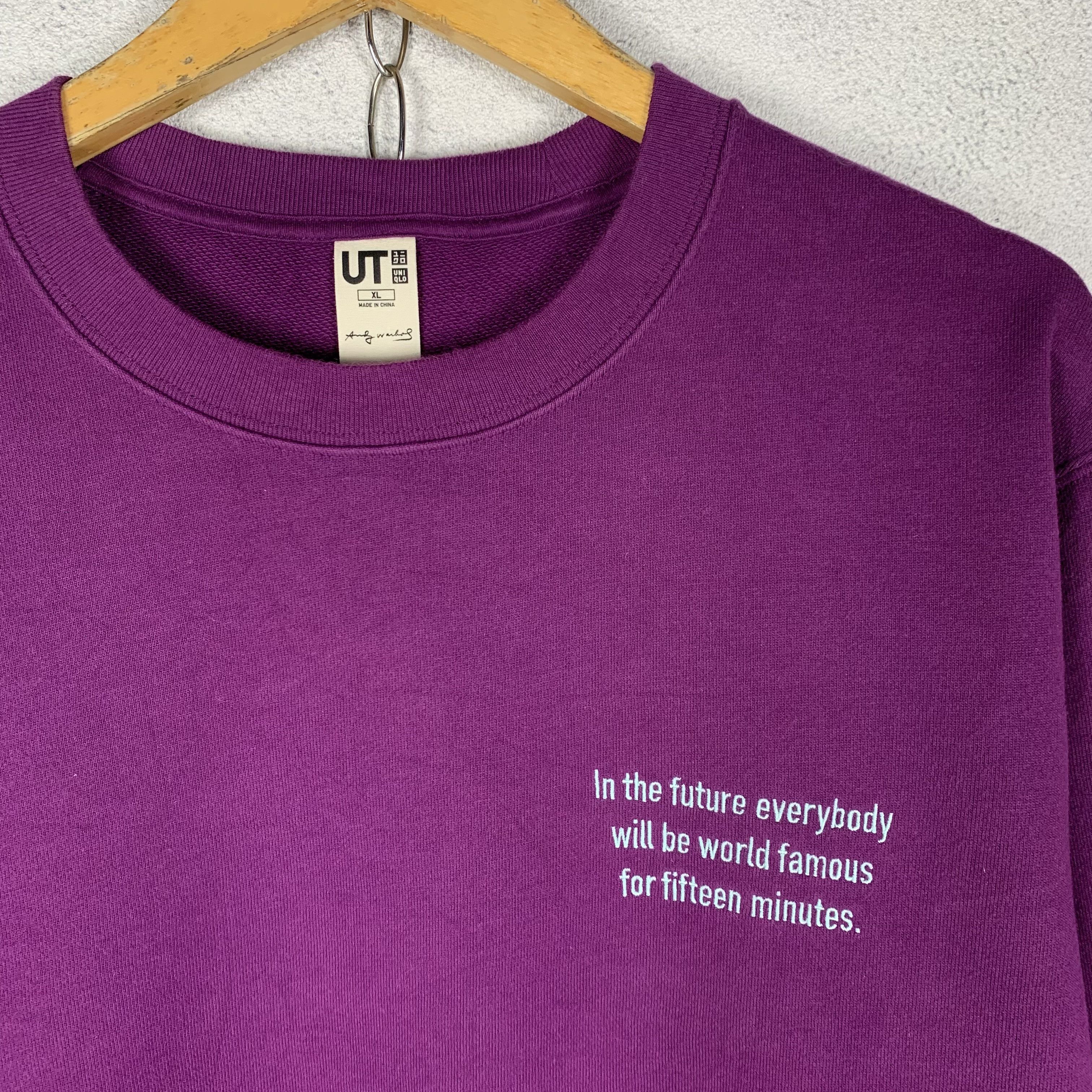 Uniqlo x Andy Warhol Sweatshirt Crewneck