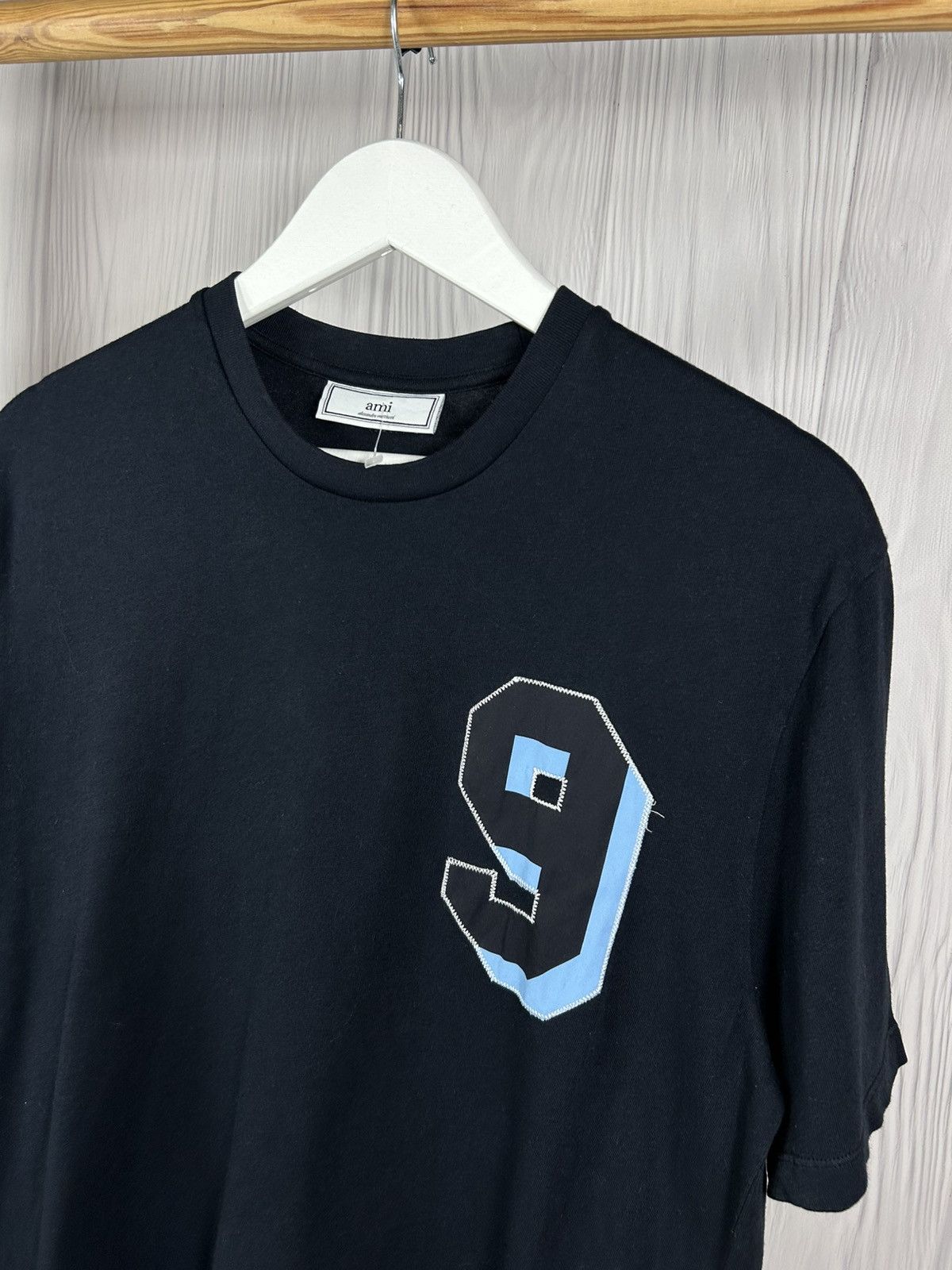 AMI AMI Paris Alexandre Mattiussi Number 9 T-Shirt Size Size US M / EU 48-50 / 2 - 3 Thumbnail