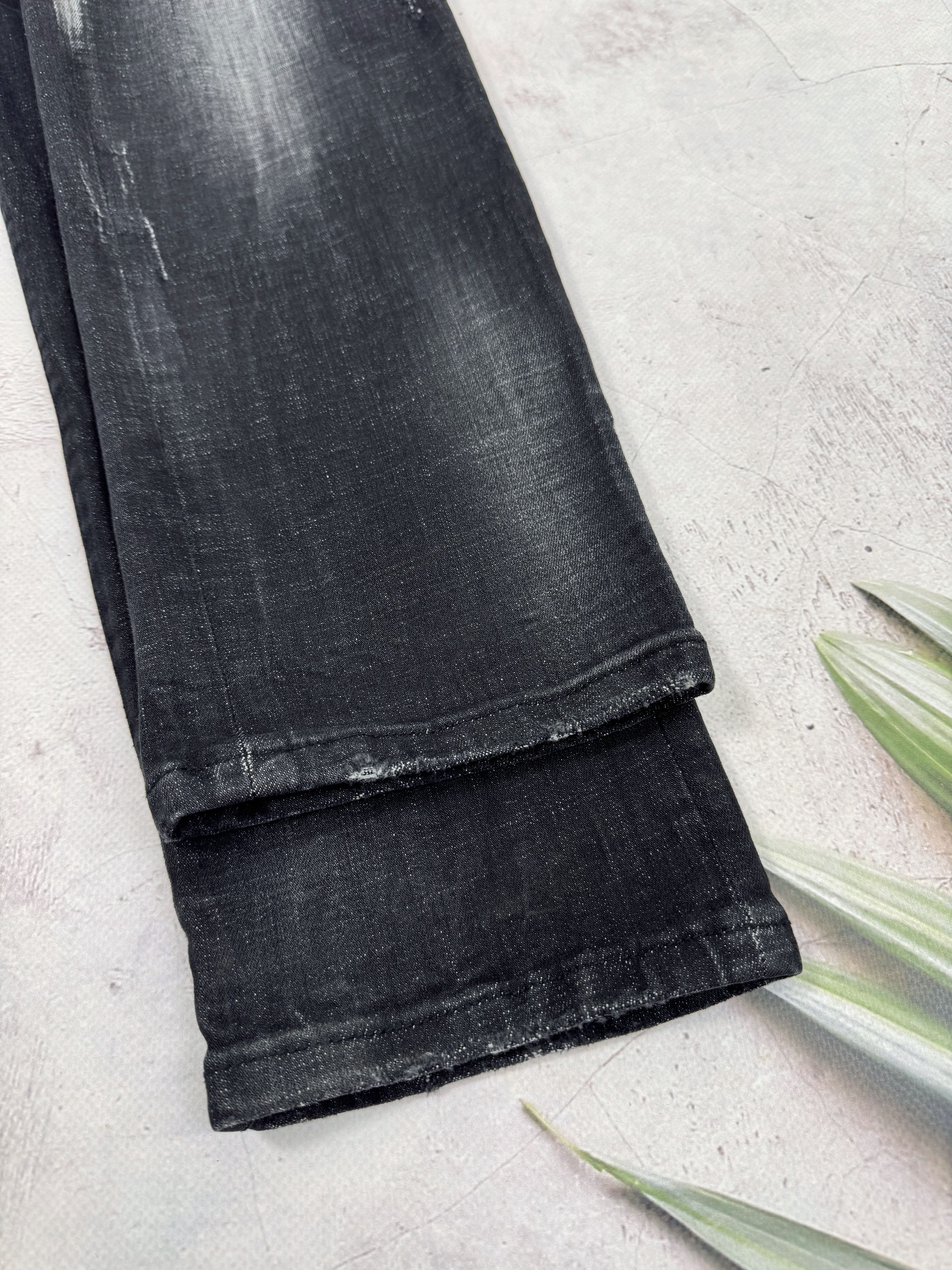 Dsquared2 Dsquared2 Denim Pants Tidy Biker Jeans Distressed Black Size US 36 / EU 52 - 15 Thumbnail