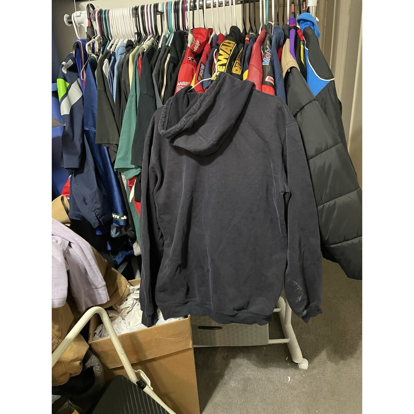 Carhartt SIZE M- VTG 90’s CARHARTT BLACK OG FIT HOODIE Heavyweight Size US M / EU 48-50 / 2 - 2 Thumbnail