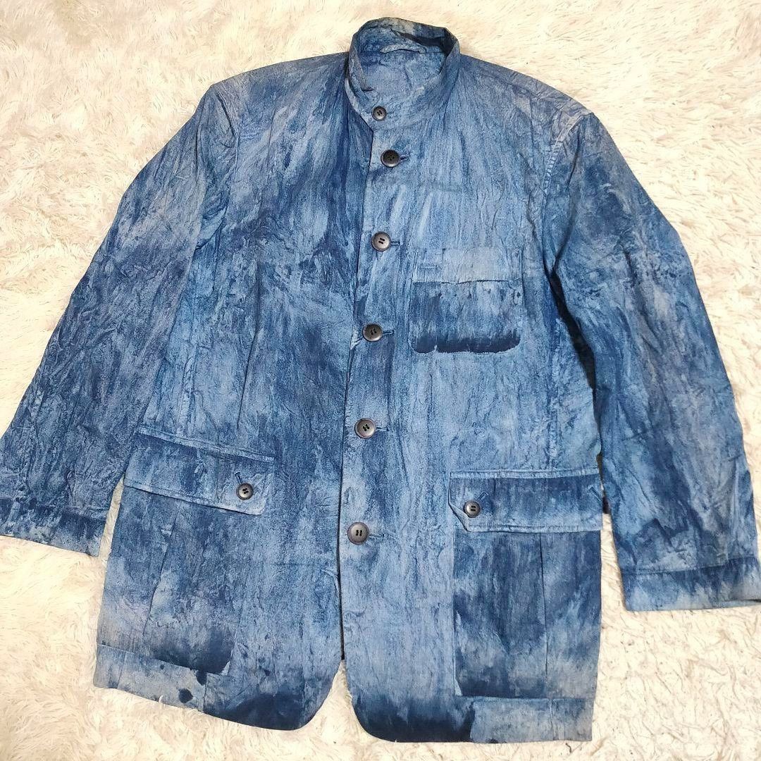 Issey Miyake Issey Miyake Blue Frosted Coat Size US M / EU 48-50 / 2 - 1 Thumbnail