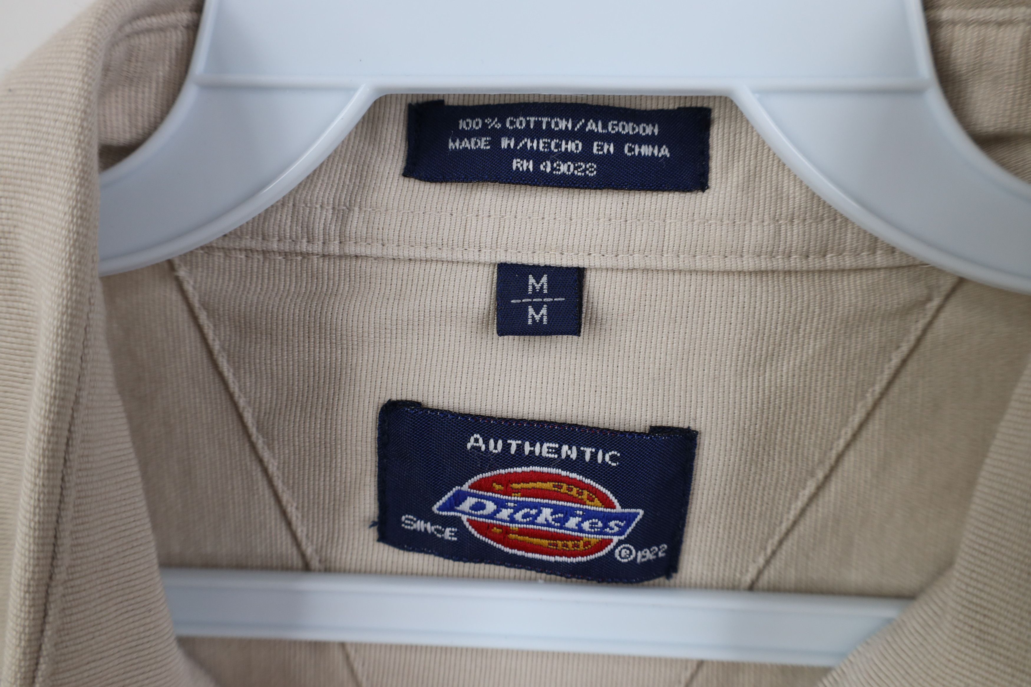 Dickies Vintage Dickies Heavyweight Canvas Short Sleeve Button Shirt Size US M / EU 48-50 / 2 - 9 Thumbnail