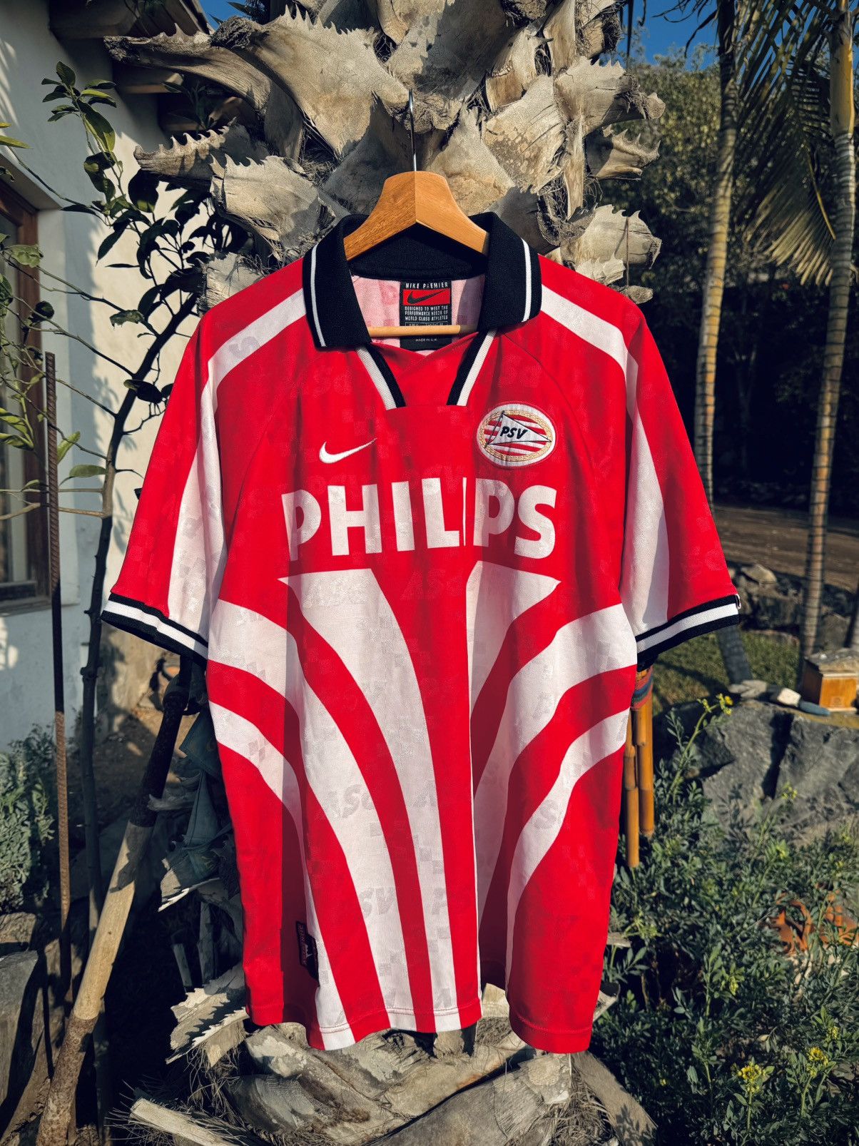 Nike Vintage Rare 1996 Away PSV Eindhoven Size US L / EU 52-54 / 3 - 1 Thumbnail