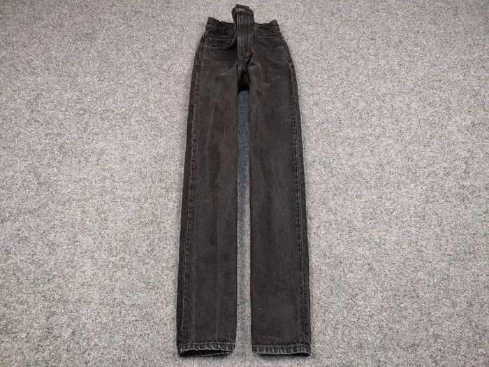 Levi's Vintage 90's levis 550 Black Denim mom Jeans Made in USA Size US 32 / EU 48 - 2 Thumbnail
