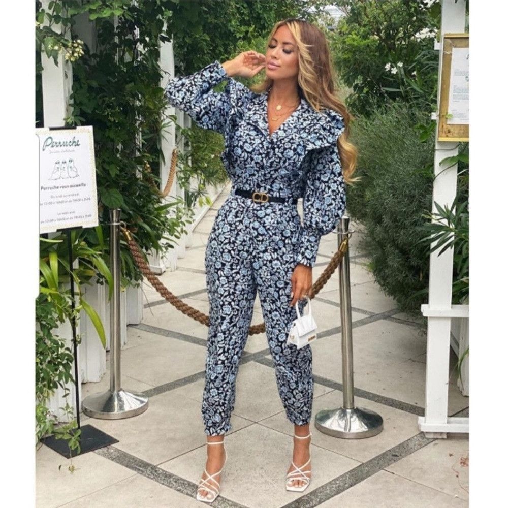 Zara 🦋Bloggers Favorite🦋 Zara Floral Jumpsuit Size M Size M / US 6-8 / IT 42-44 - 2 Thumbnail