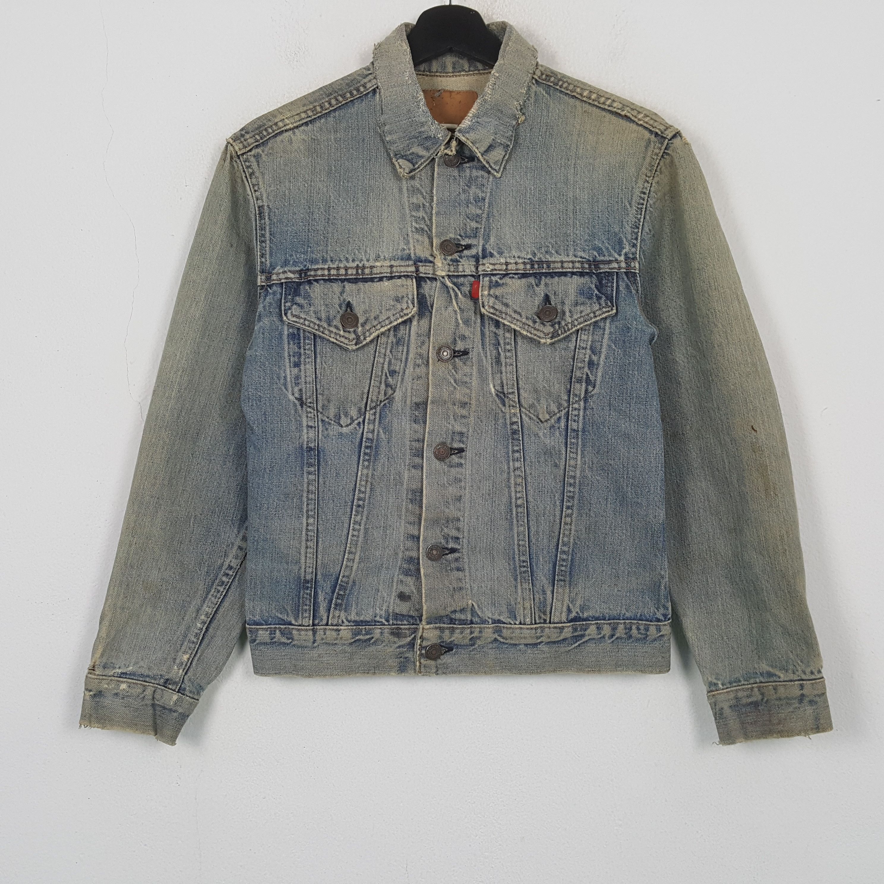 Levi's Levis Streetwear Style Denim Jacket RR26 Size US XS / EU 42 / 0 - 1 Thumbnail